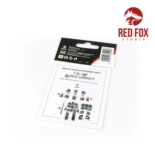 1/48 F/A-18F Super Hornet (for Hasegawa kit), 1/48 - Red Fox Studio...