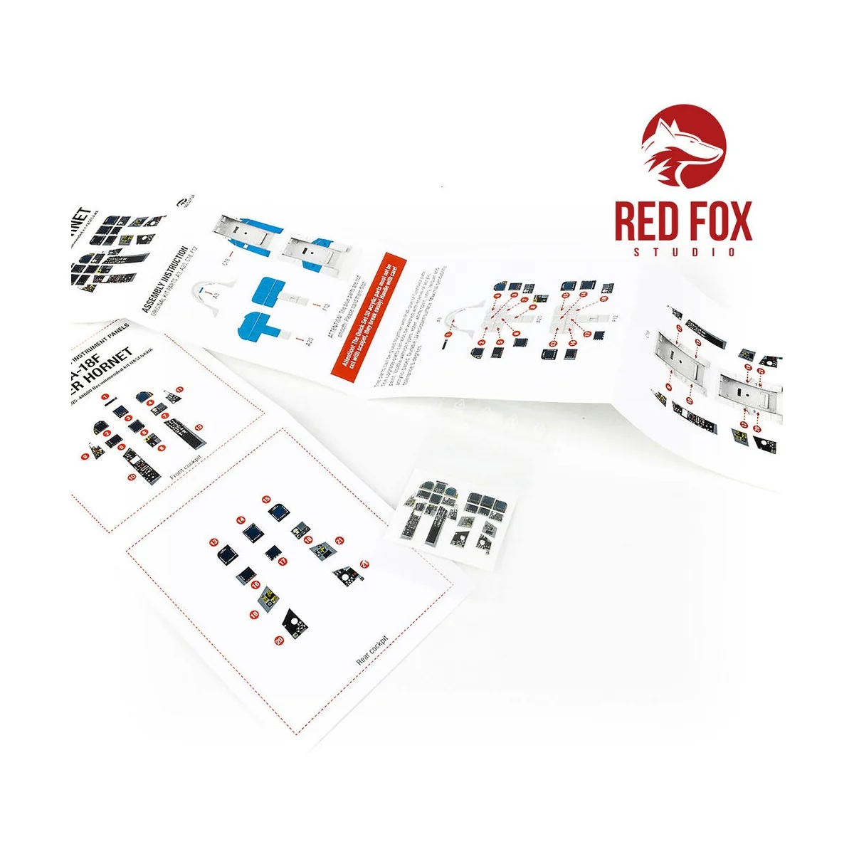 1/48 F/A-18F Super Hornet (for Hasegawa kit), 1/48 - Red Fox Studio...