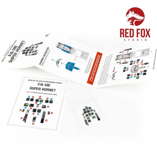 1/48 F/A-18E Super Hornet (for Meng kit), 1/48 - Red Fox Studio RFS...