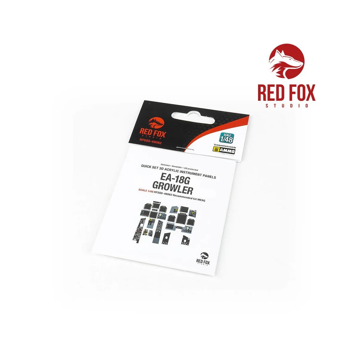 1/48 EA-18G Growler (for Meng kit), 1/48 - Red Fox Studio RFSQS-48082