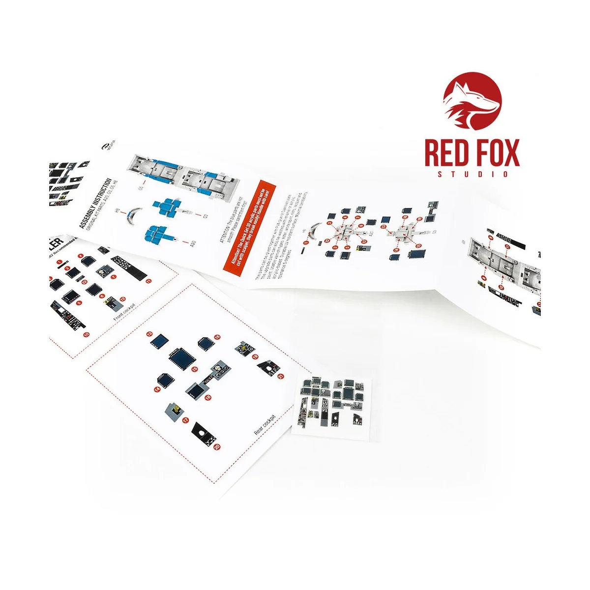 1/48 EA-18G Growler (for Meng kit) - Red Fox Studio RFSQS-48082