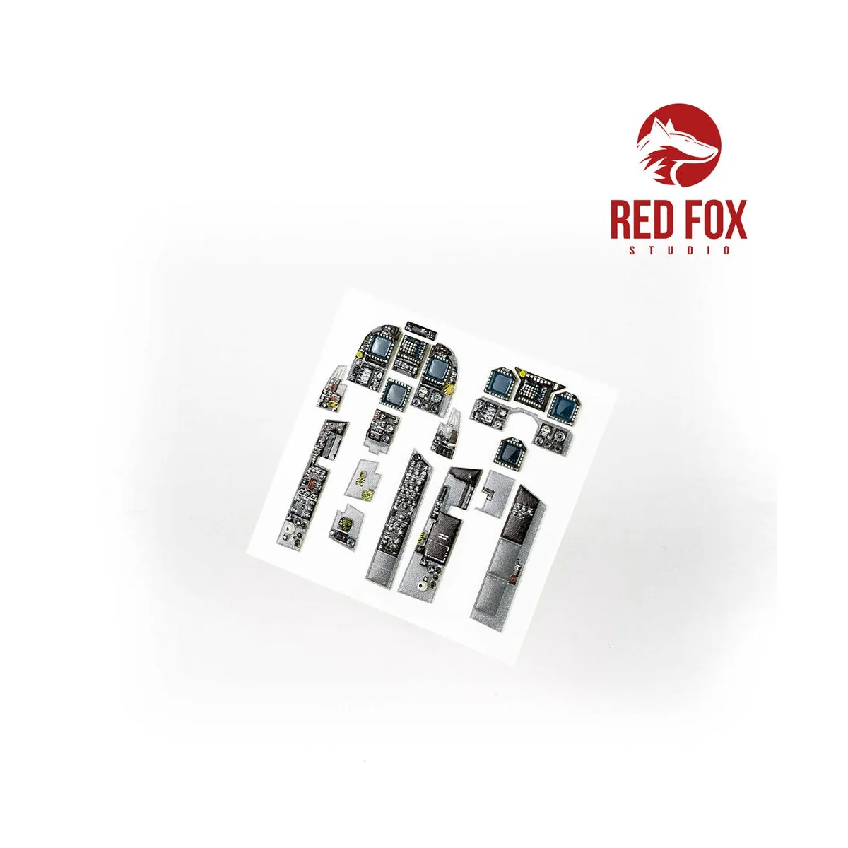 1/48 F/A-18B Hornet (for Kinetic kit), 1/48 - Red Fox Studio RFSQS-...