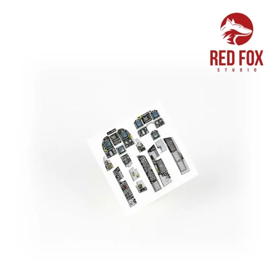 1/48 F/A-18B Hornet (for Kinetic kit) - Red Fox Studio RFSQS-48084