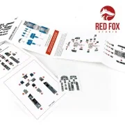 1/48 F/A-18B Hornet (for Kinetic kit) - Red Fox Studio RFSQS-48084