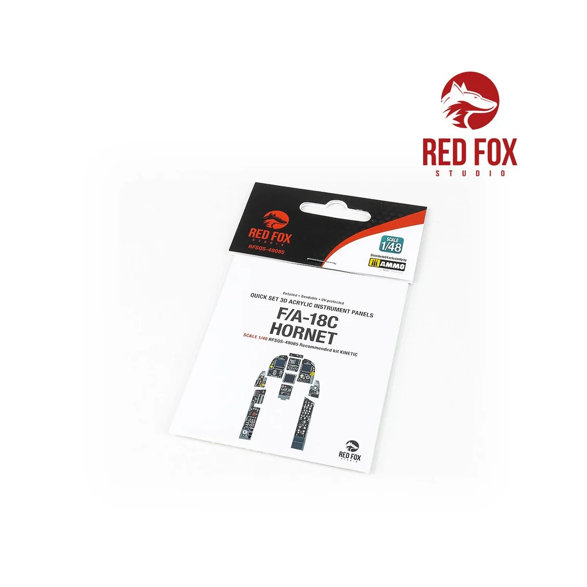 1/48 F/A-18C Hornet (for Kinetic kit), 1/48 - Red Fox Studio RFSQS-...