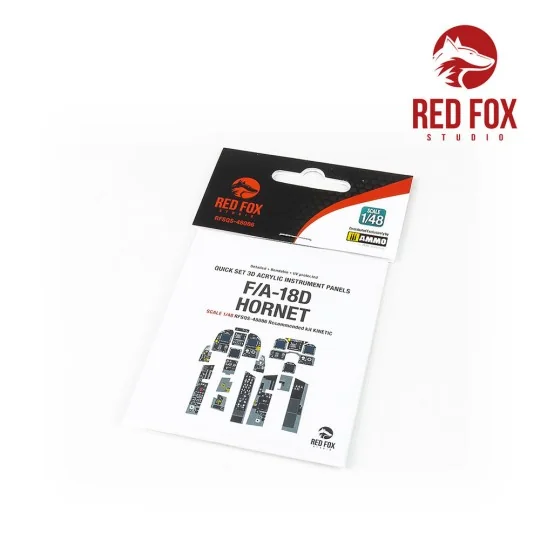 1/48 F/A-18D Hornet (for Kinetic kit), 1/48 - Red Fox Studio RFSQS-...