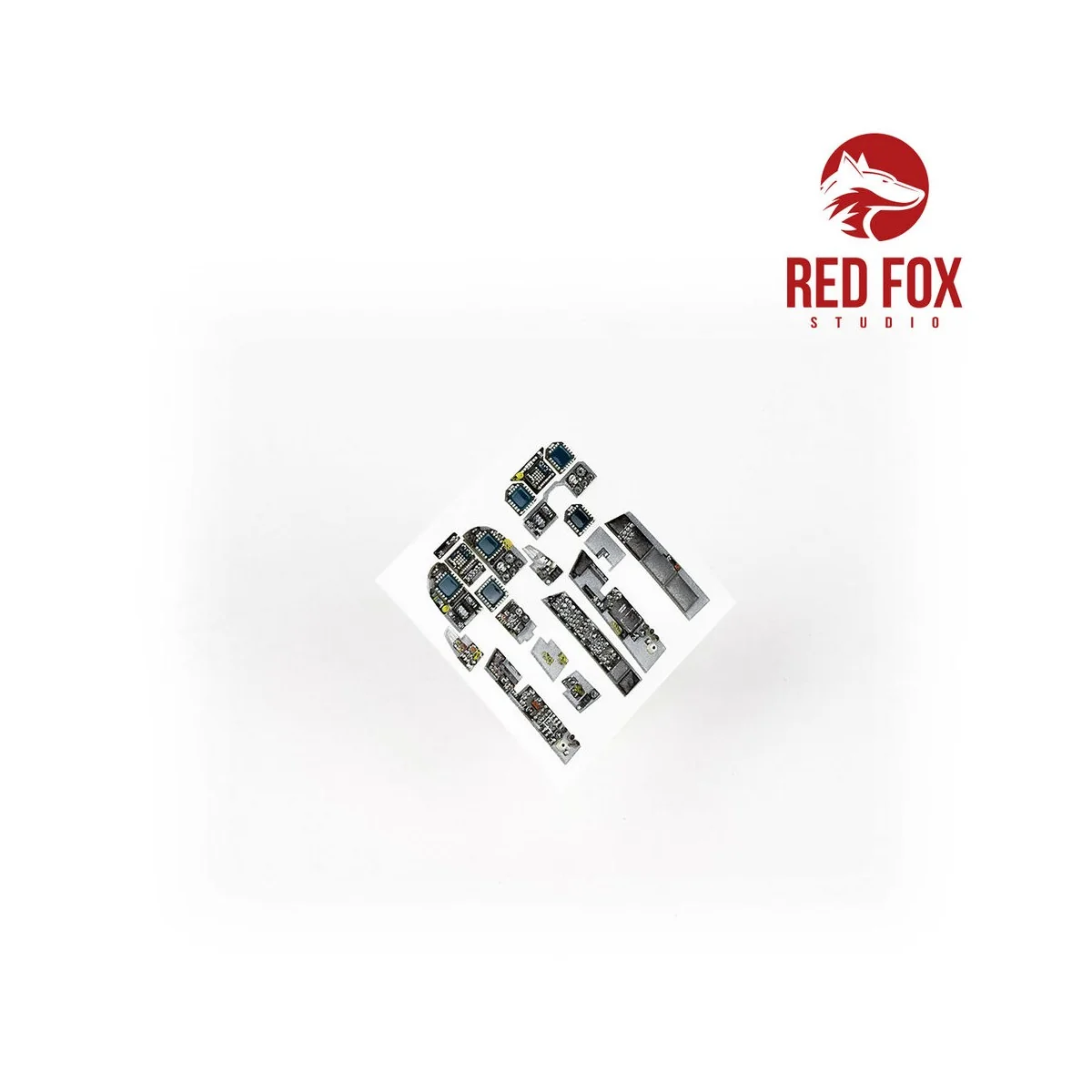 1/48 F/A-18D Hornet (for Kinetic kit) - Red Fox Studio RFSQS-48086