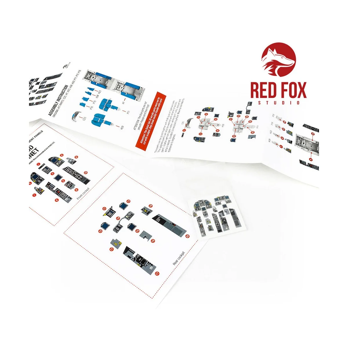 1/48 F/A-18D Hornet (for Kinetic kit) - Red Fox Studio RFSQS-48086
