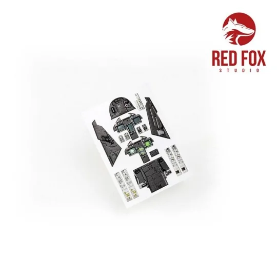 1/48 F/A-18F Super Hornet (for Meng kit) - Red Fox Studio RFSQS-48088