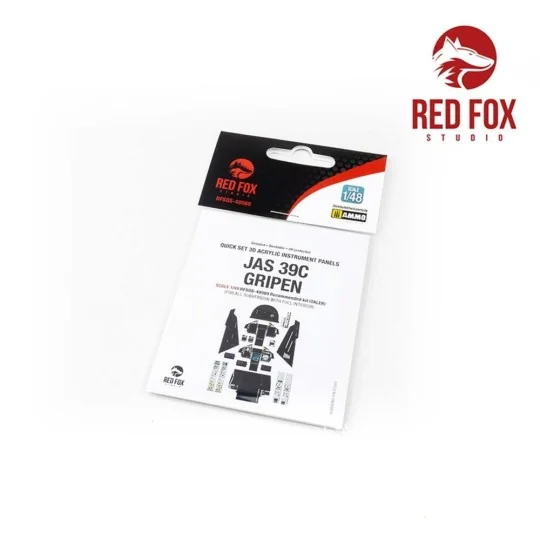 Jas-39C Gripen (for Italeri Kit), 1/48 - Red Fox Studio RFSQS-48089
