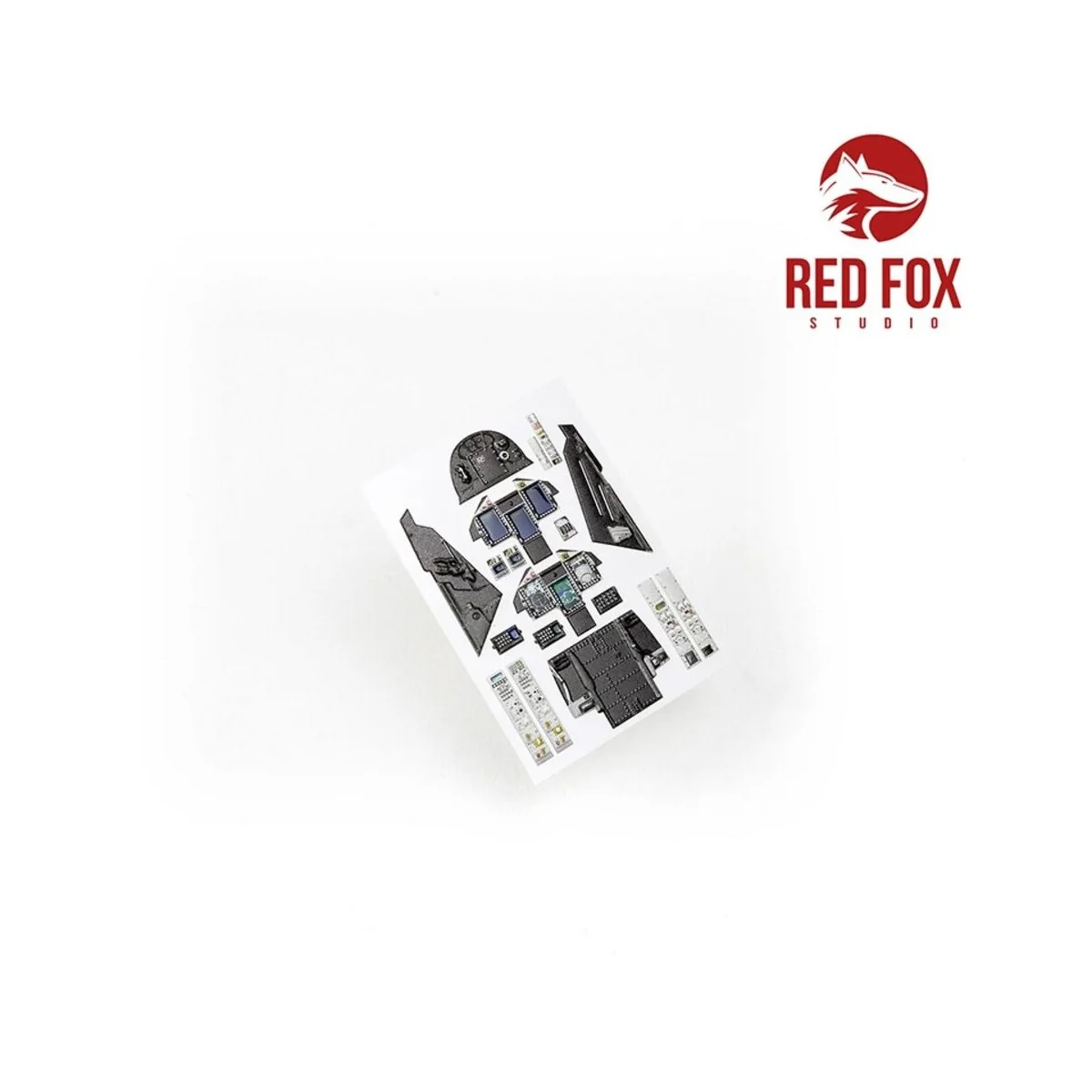 Jas-39C Gripen (for Italeri Kit), 1/48 - Red Fox Studio RFSQS-48089