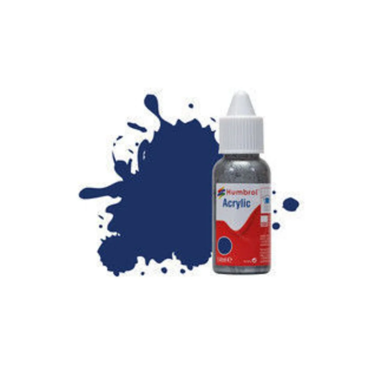 HUMBROL ACRYLIC DROPPER BOTTLE 14ML No 15 Midnight Blue - Gloss - H...