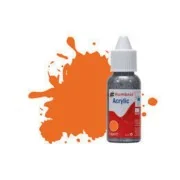 HUMBROL ACRYLIC DROPPER BOTTLE 14ML No 18 Orange - Gloss - Humbrol ...