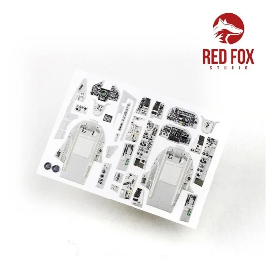 Saab SK-37/SK-37E Viggen (for Special Hobby kit), 1/48 - Red Fox St...