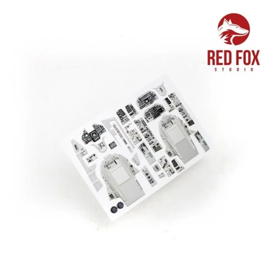 Saab SK-37/SK-37E Viggen (for Special Hobby kit), 1/48 - Red Fox St...