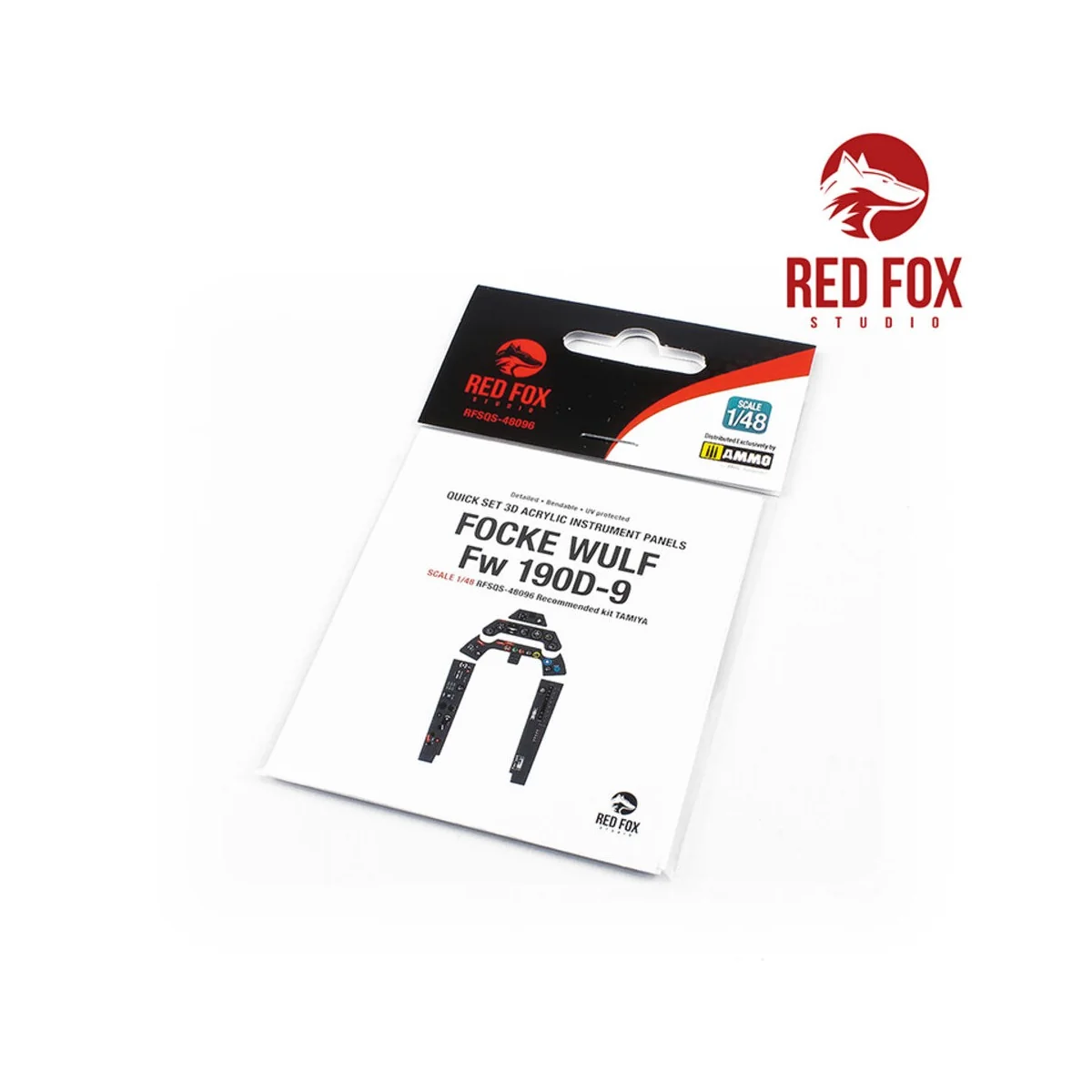 1/48 Focke Wulf Fw 190D-9 (for Tamiya kit) - Red Fox Studio RFSQS-4...