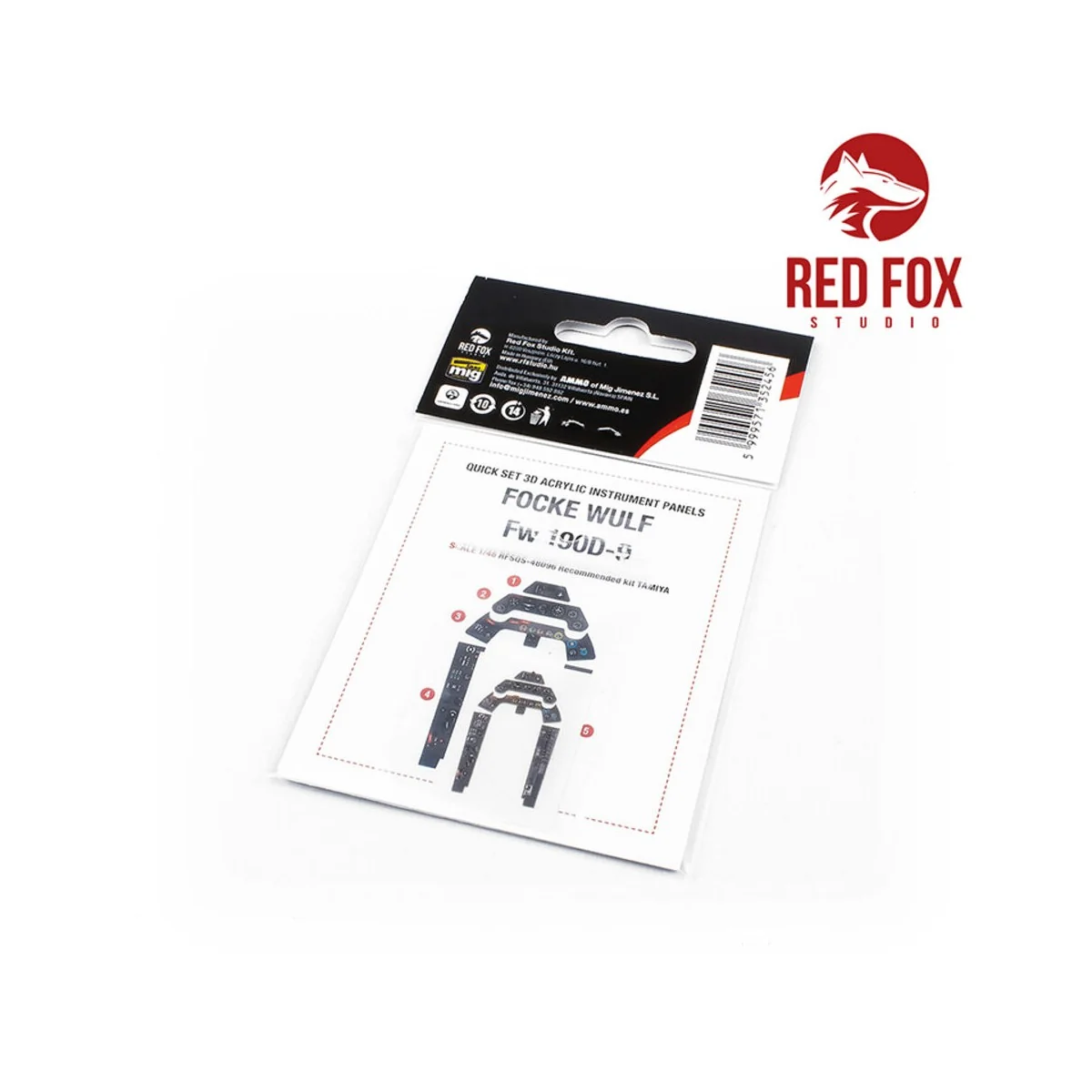 1/48 Focke Wulf Fw 190D-9 (for Tamiya kit), 1/48 - Red Fox Studio R...