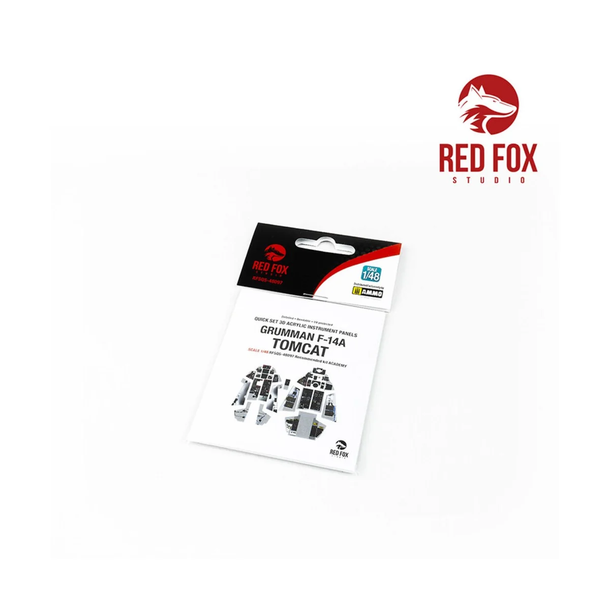 1/48 Grumman F-14A Tomcat (for Academy kit), 1/48 - Red Fox Studio ...