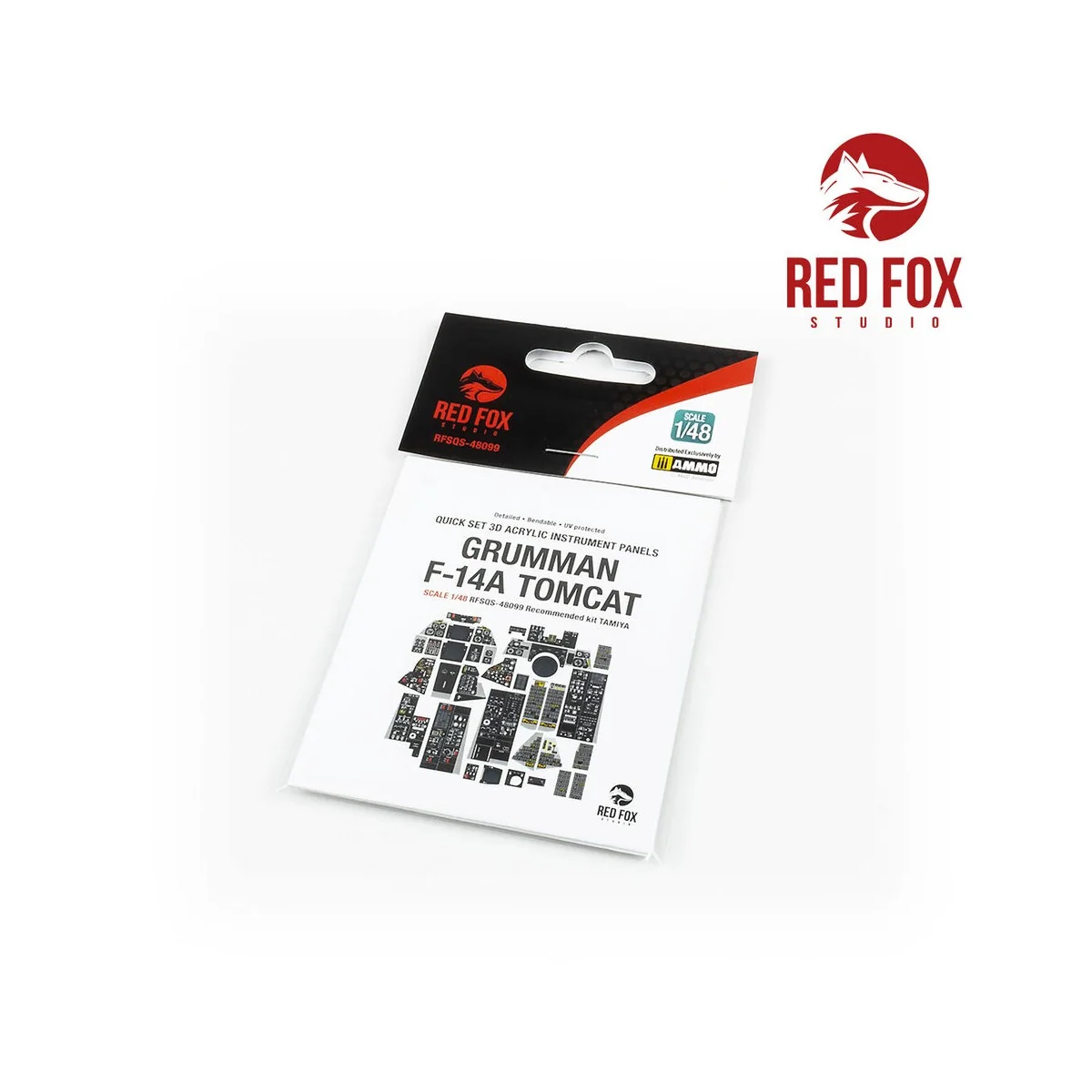 1/48 F-14 A Tomcat (for Tamiya kit) - Red Fox Studio RFSQS-48099