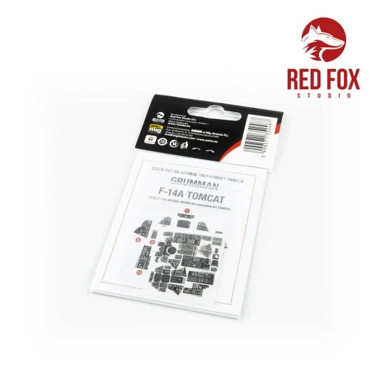 1/48 F-14 A Tomcat (for Tamiya kit) - Red Fox Studio RFSQS-48099