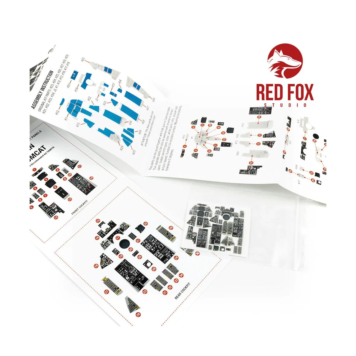 1/48 F-14 A Tomcat (for Tamiya kit), 1/48 - Red Fox Studio RFSQS-48099