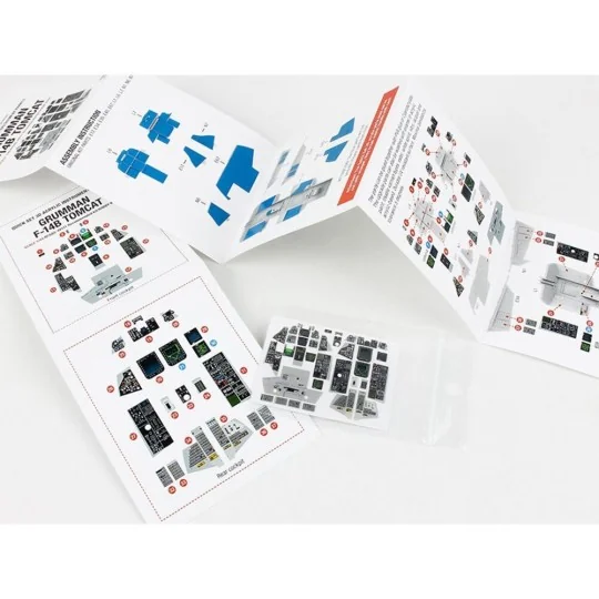 Grumman F-14B Tomcat (for Hobby Boss kit), 1/48 - Red Fox Studio RF...