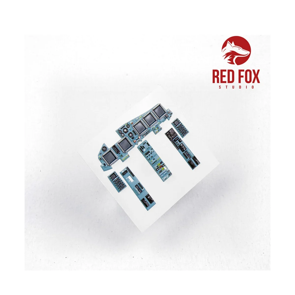 1/48 Su-34 Fullback Black Edition (for Kitty Hawk kit) - Red Fox St...