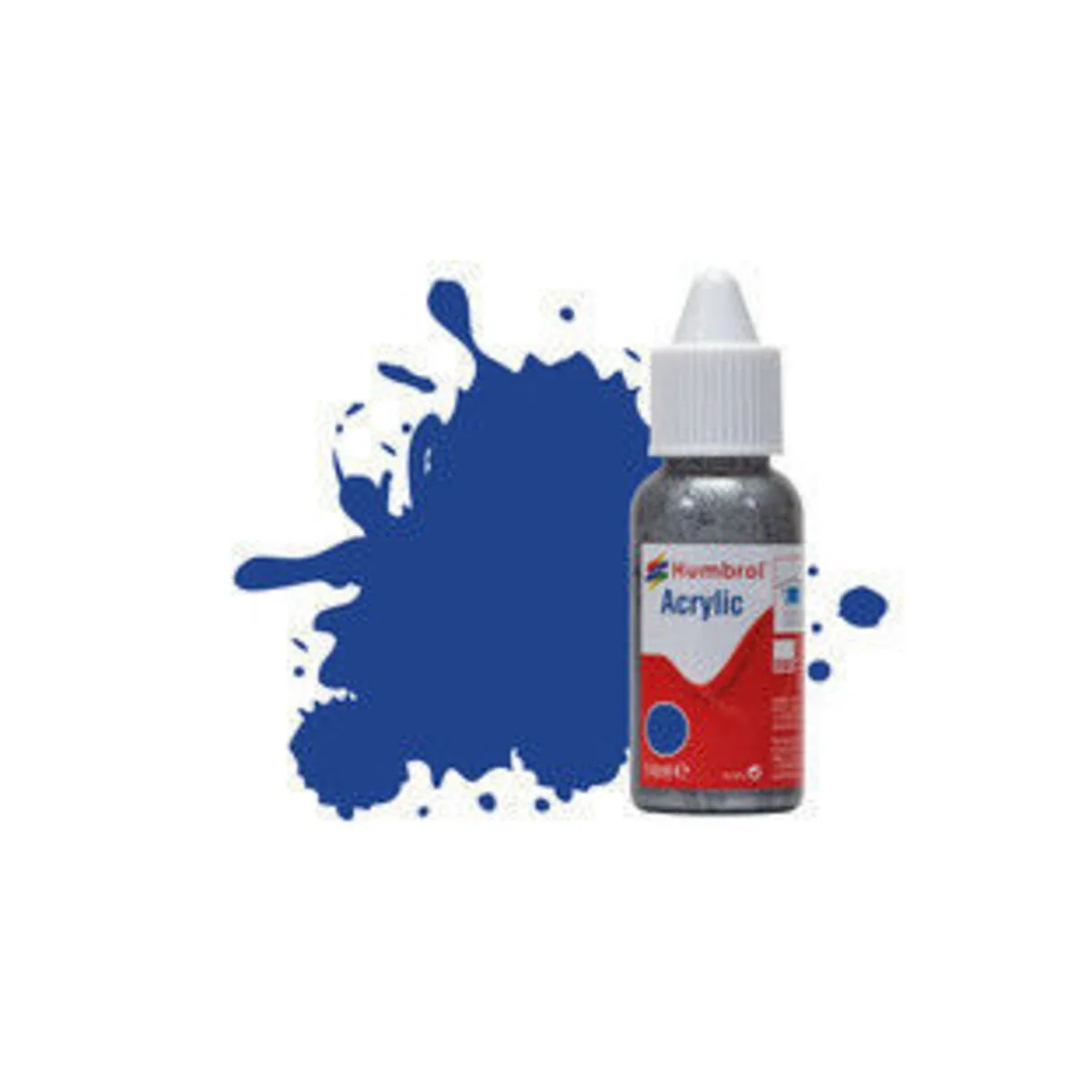 HUMBROL ACRYLIC DROPPER BOTTLE 14ML No 25 Blue - Matt - Humbrol DB0025