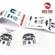 1/48 Rockwell B-1B Lancer (Late) (for Revell kit), 1/48 - Red Fox S...