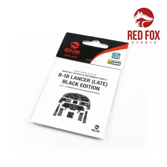 1/48 Rockwell B-1B Lancer (Late) BE (for Revell kit), 1/48 - Red Fo...