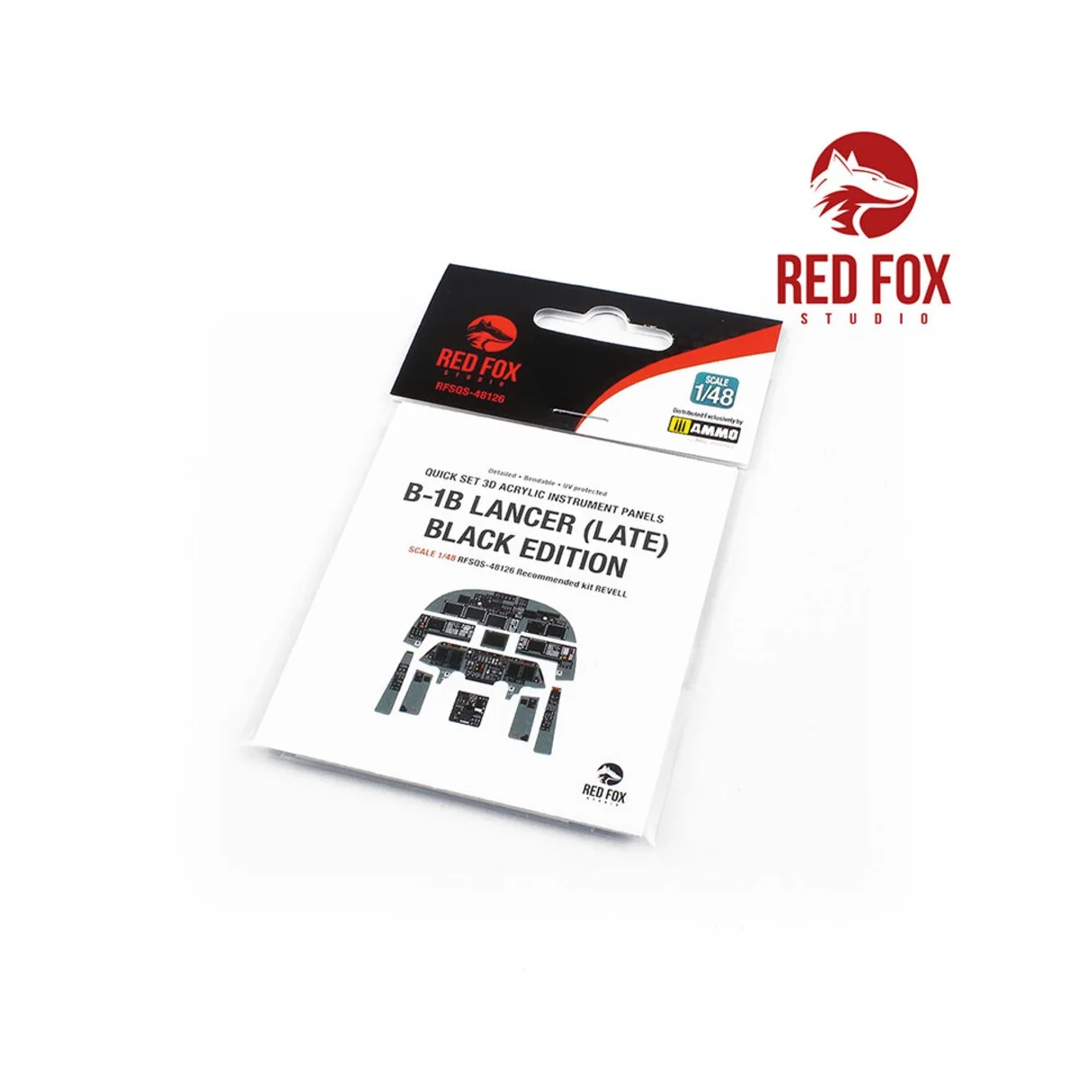 1/48 Rockwell B-1B Lancer (Late) BE (for Revell kit), 1/48 - Red Fo...