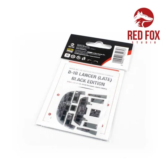 1/48 Rockwell B-1B Lancer (Late) BE (for Revell kit) - Red Fox Stud...