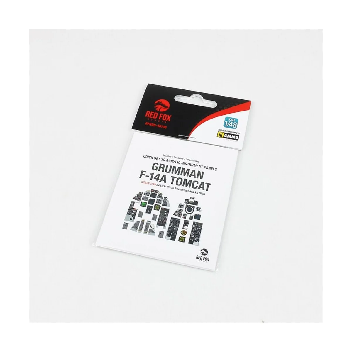 Grumman F-14A Tomcat (for GWH kit) - Red Fox Studio RFSQS-48136