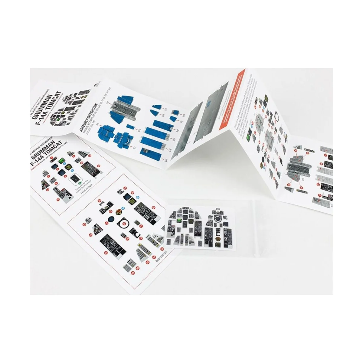 Grumman F-14A Tomcat (for GWH kit), 1/48 - Red Fox Studio RFSQS-48136