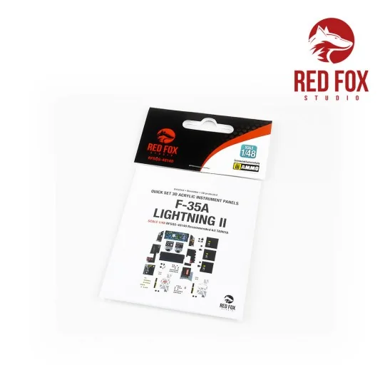 1/48 F-35A Lightning II (for Tamiya kit) - Red Fox Studio RFSQS-48140