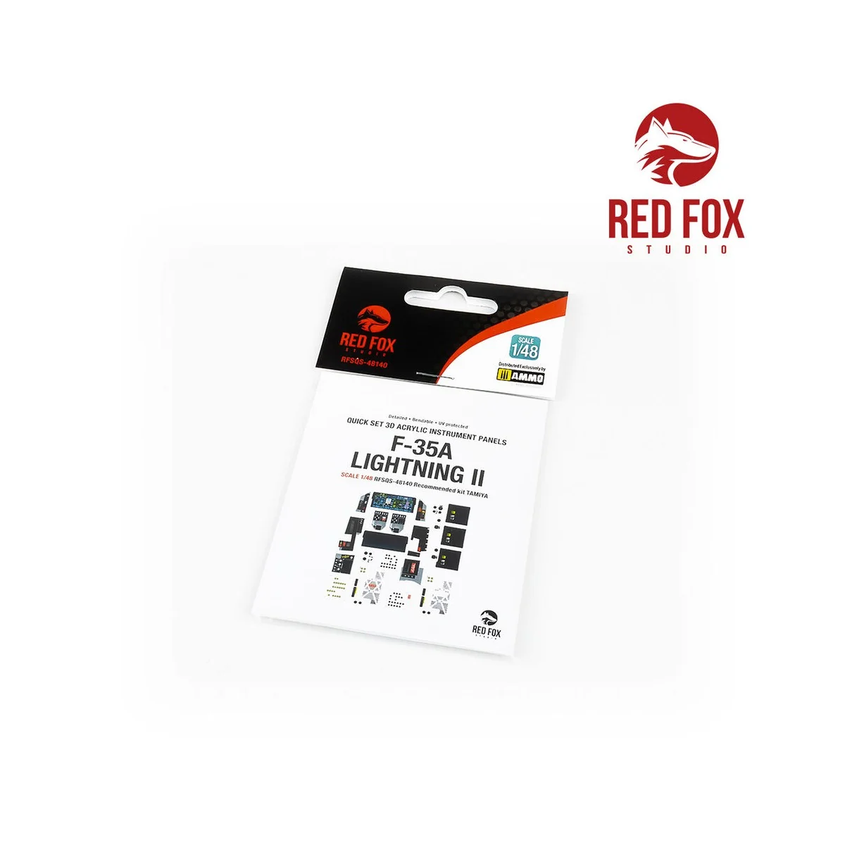 1/48 F-35A Lightning II (for Tamiya kit) - Red Fox Studio RFSQS-48140