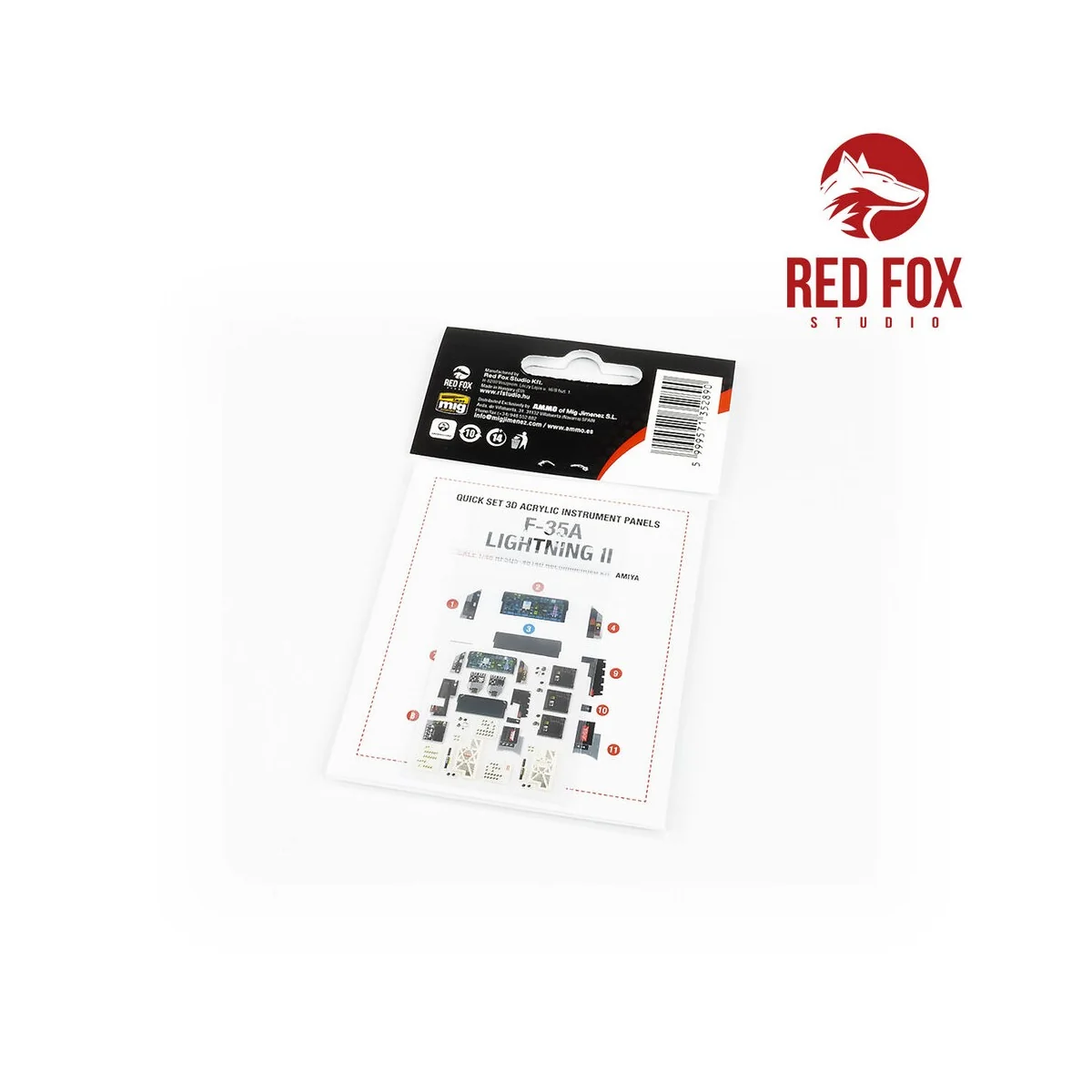 1/48 F-35A Lightning II (for Tamiya kit), 1/48 - Red Fox Studio RFS...