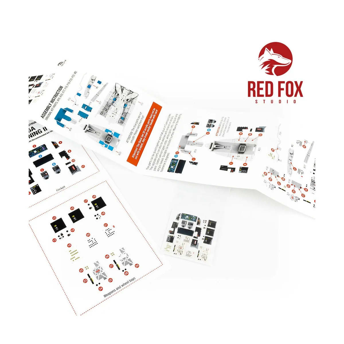 1/48 F-35A Lightning II (for Tamiya kit), 1/48 - Red Fox Studio RFS...