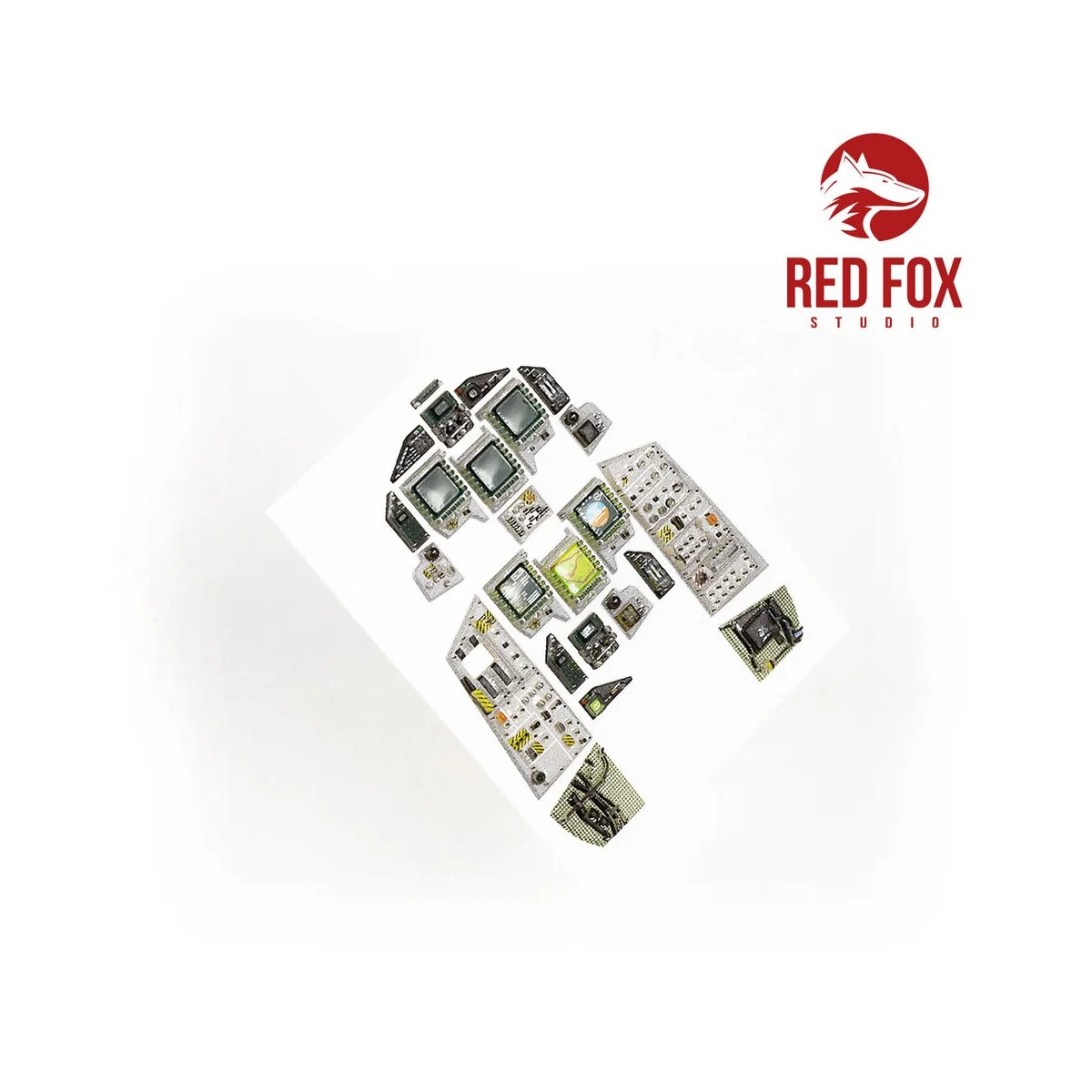 1/48 EF-2000A Eurofighter Typhoon (for Revell kit) - Red Fox Studio...