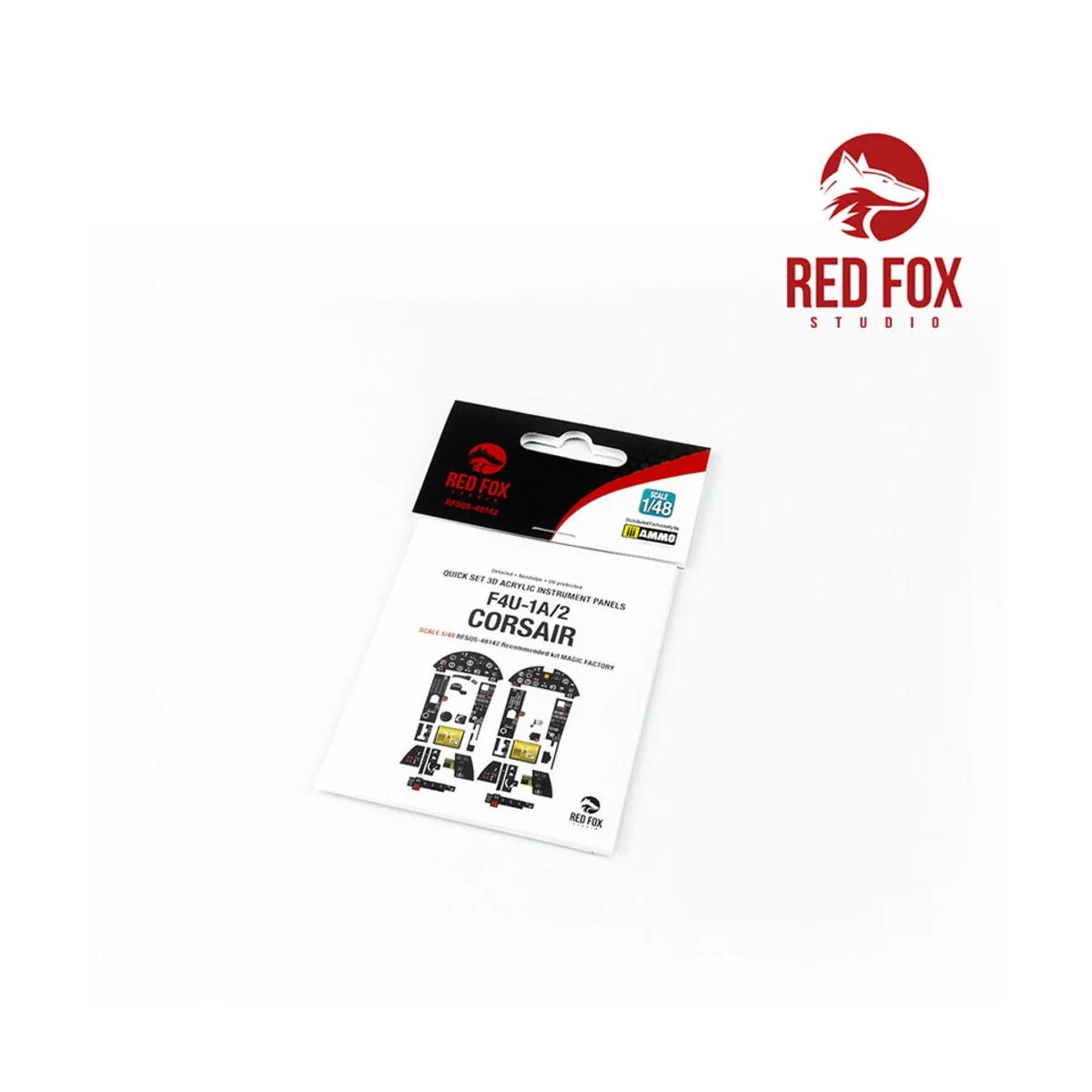 1/48 F4U-1A/2 Corsair dual set (for Magic Factory kit), 1/48 - Red ...