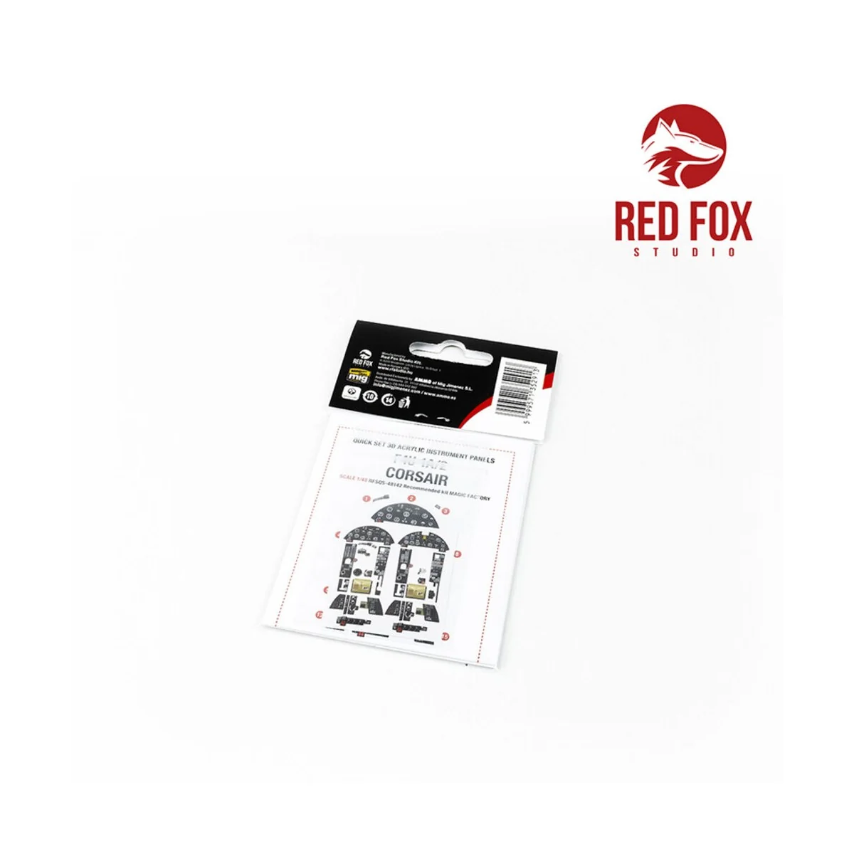 1/48 F4U-1A/2 Corsair dual set (for Magic Factory kit), 1/48 - Red ...