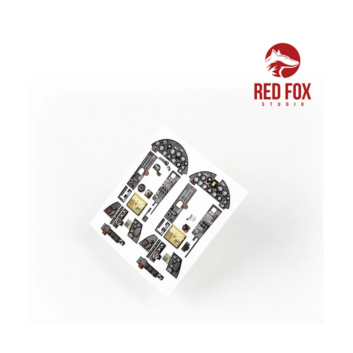 1/48 F4U-1A/2 Corsair dual set (for Magic Factory kit), 1/48 - Red ...