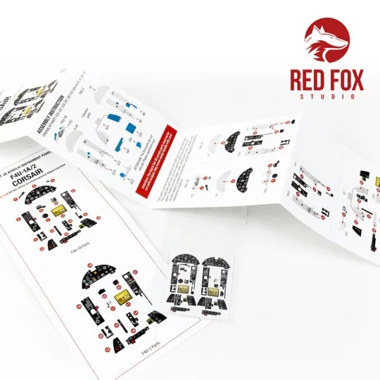 1/48 F4U-1A/2 Corsair dual set (for Magic Factory kit) - Red Fox St...