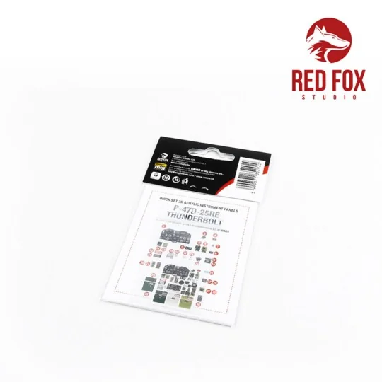 1/48 P-47D 25RE Thunderbolt (for Miniart kit) - Red Fox Studio RFSQ...