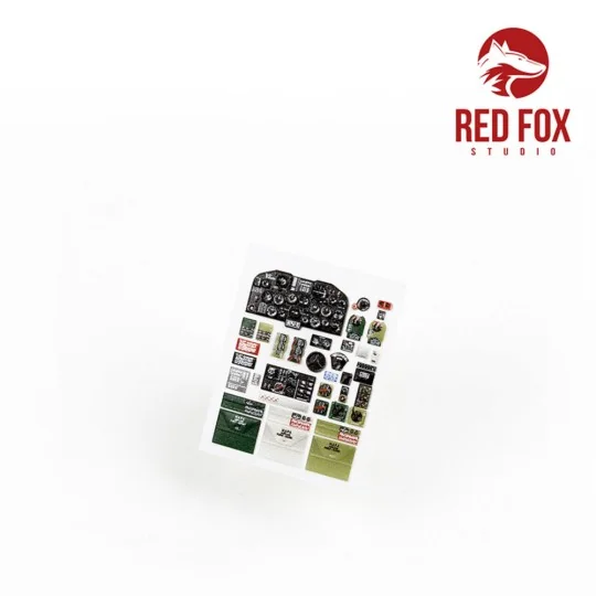 1/48 P-47D 25RE Thunderbolt (for Miniart kit), 1/48 - Red Fox Studi...