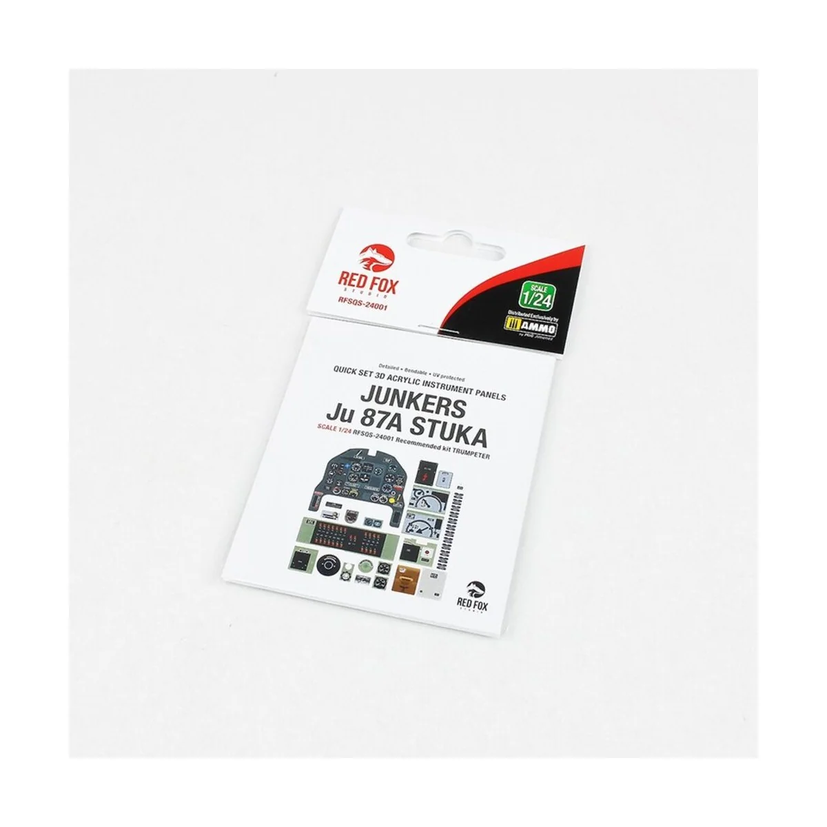 Junkers Ju 87A Stuka (for Trumpeter kit), 1/24 - Red Fox Studio RFS...