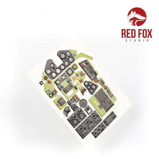 1/24 Grumman F6F-5 Hellcat (for Airfix kit), 1/24 - Red Fox Studio ...