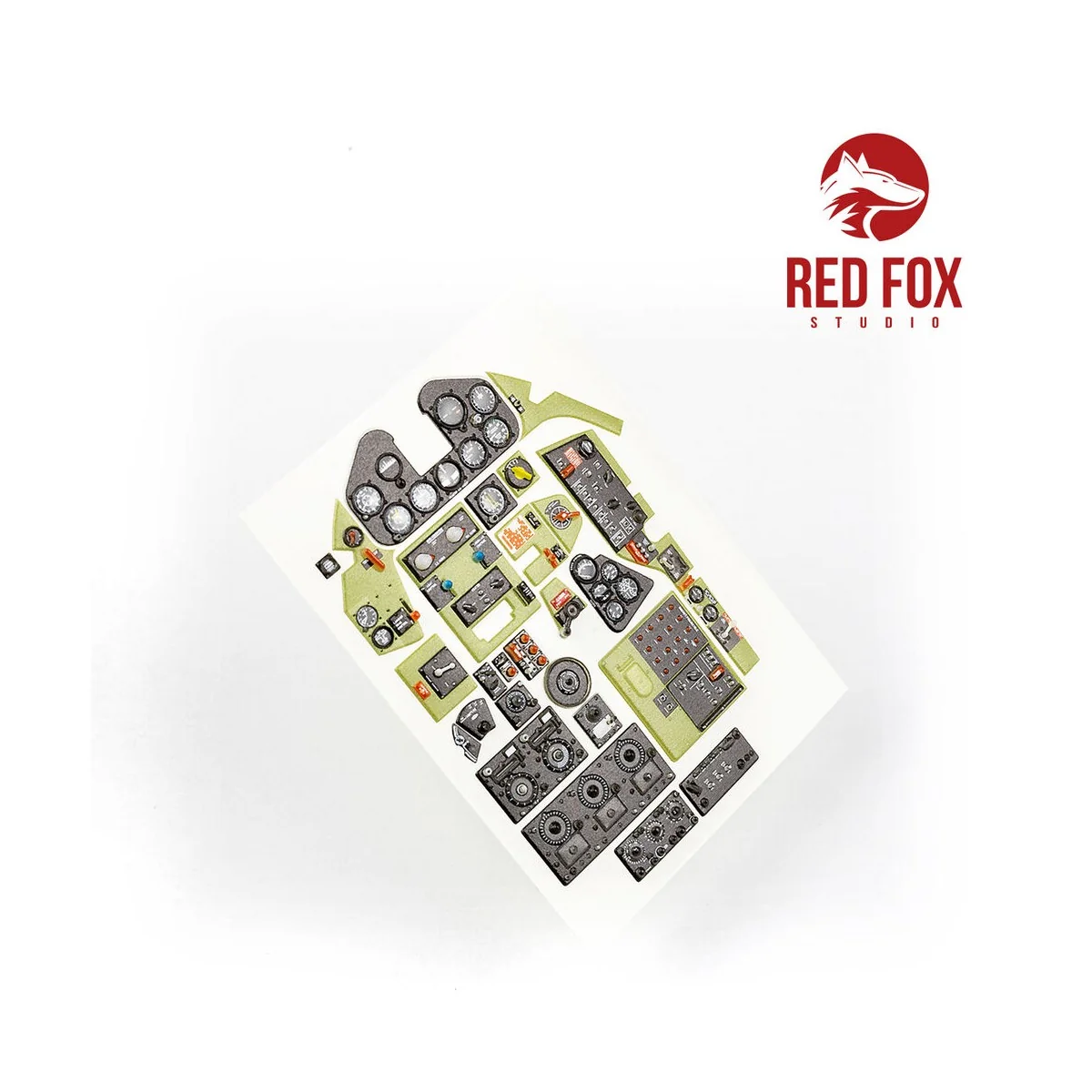 1/24 Grumman F6F-5 Hellcat (for Airfix kit), 1/24 - Red Fox Studio ...