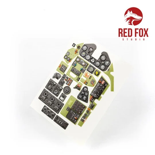 1/24 Grumman F6F-5 Hellcat (for Airfix kit), 1/24 - Red Fox Studio ...