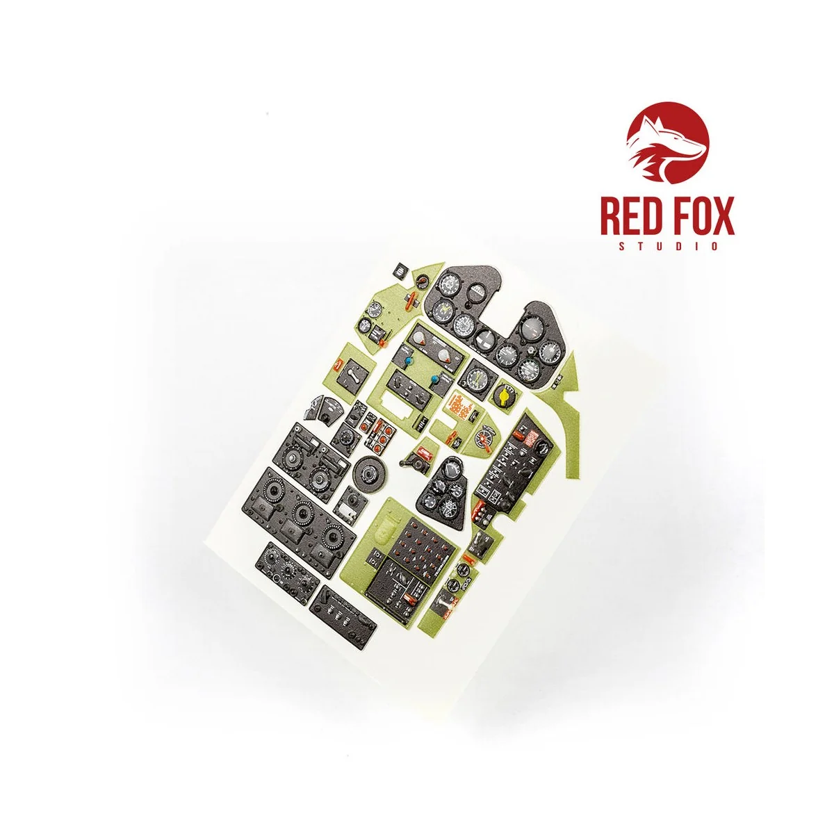 1/24 Grumman F6F-5 Hellcat (for Airfix kit), 1/24 - Red Fox Studio ...